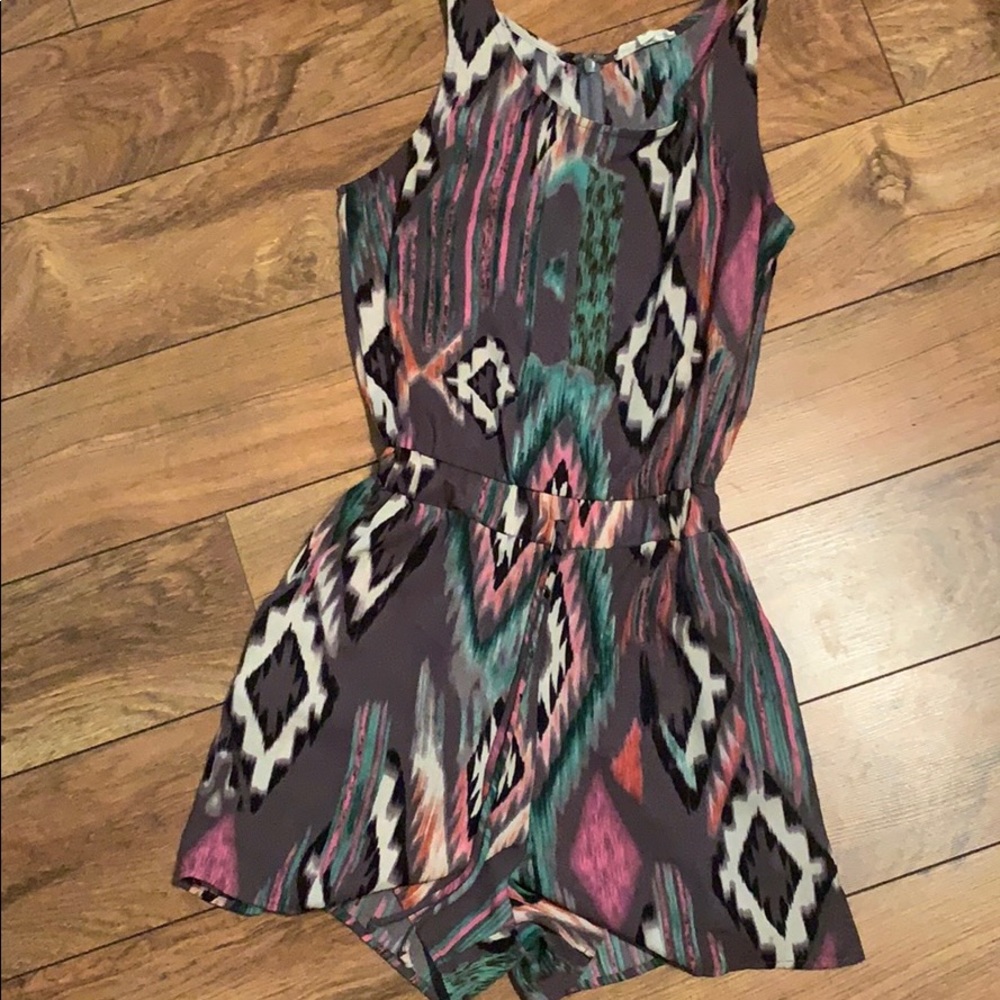 Multi color freeway romper - Picture 1 of 2